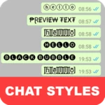 Logo of Chat Styles android Application 