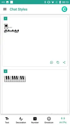 Chat Styles android App screenshot 7