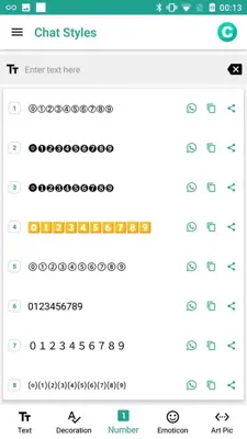 Chat Styles android App screenshot 8
